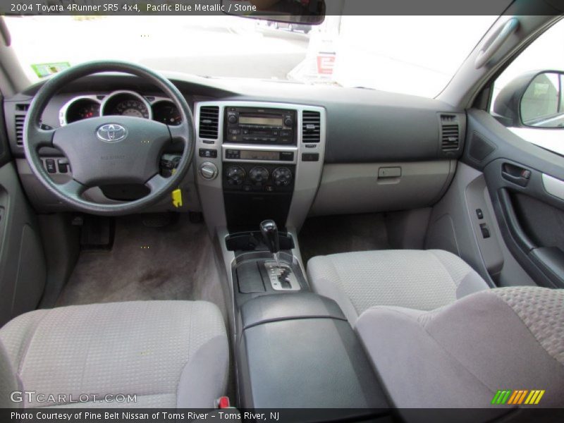 Pacific Blue Metallic / Stone 2004 Toyota 4Runner SR5 4x4