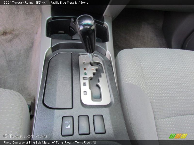 Pacific Blue Metallic / Stone 2004 Toyota 4Runner SR5 4x4