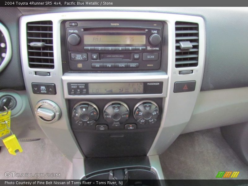 Pacific Blue Metallic / Stone 2004 Toyota 4Runner SR5 4x4