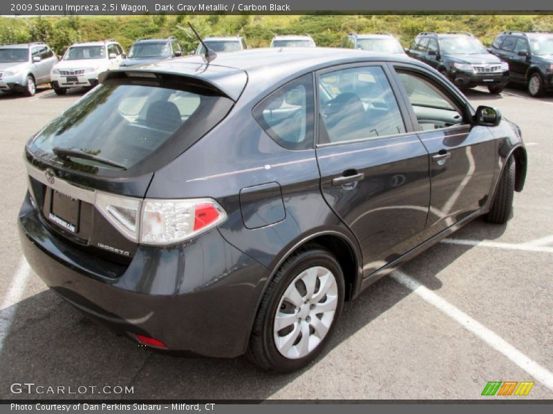 Dark Gray Metallic / Carbon Black 2009 Subaru Impreza 2.5i Wagon