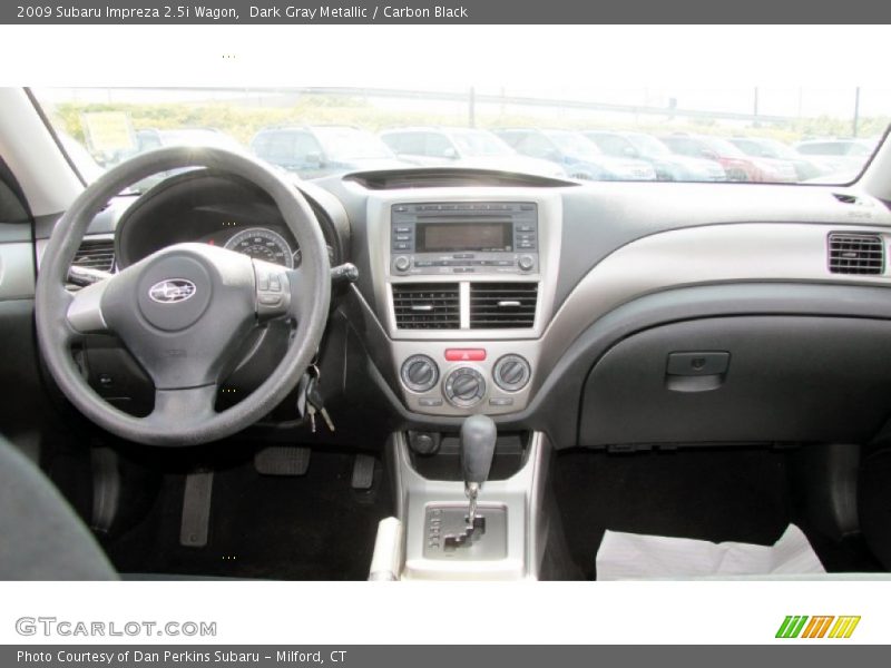 Dark Gray Metallic / Carbon Black 2009 Subaru Impreza 2.5i Wagon