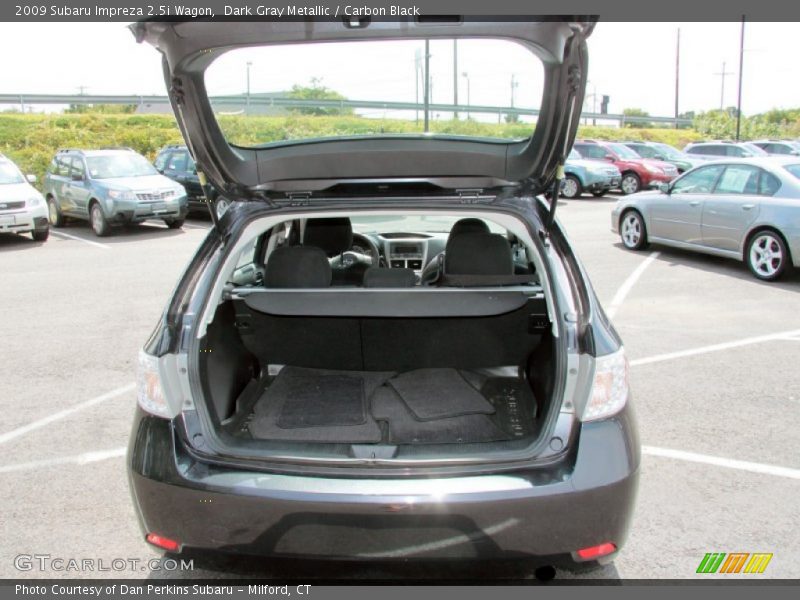 Dark Gray Metallic / Carbon Black 2009 Subaru Impreza 2.5i Wagon