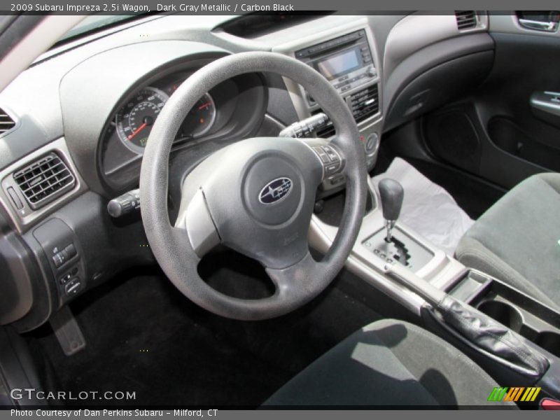Dark Gray Metallic / Carbon Black 2009 Subaru Impreza 2.5i Wagon