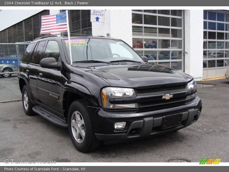 Black / Pewter 2004 Chevrolet TrailBlazer LS 4x4