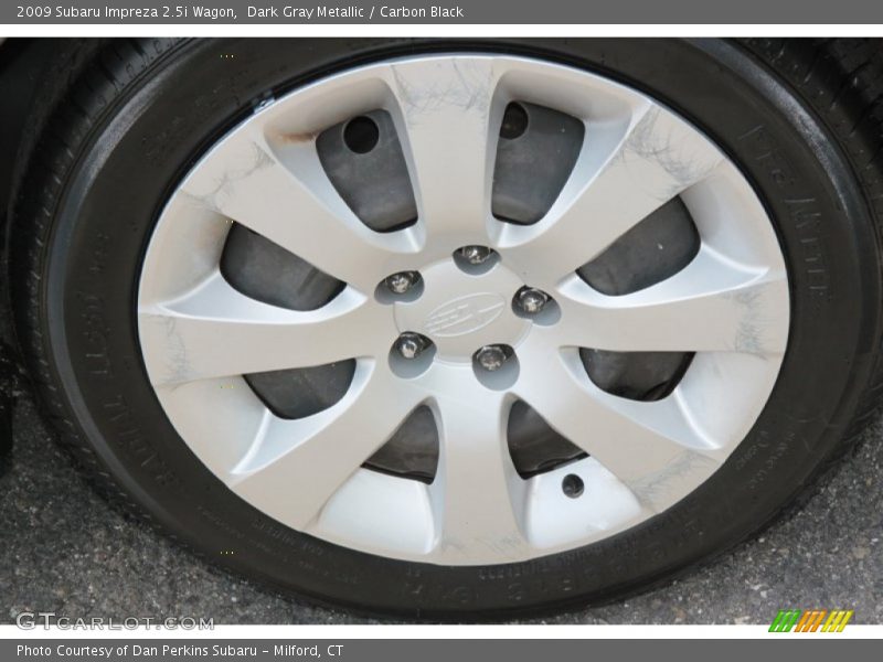 Dark Gray Metallic / Carbon Black 2009 Subaru Impreza 2.5i Wagon