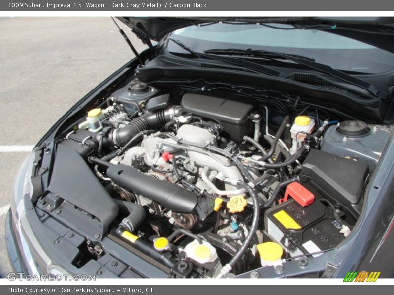Dark Gray Metallic / Carbon Black 2009 Subaru Impreza 2.5i Wagon