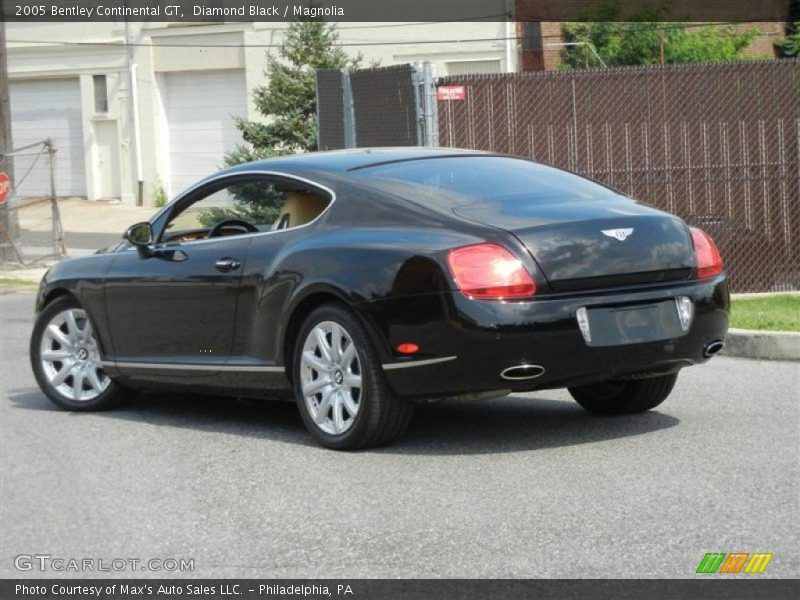 Diamond Black / Magnolia 2005 Bentley Continental GT