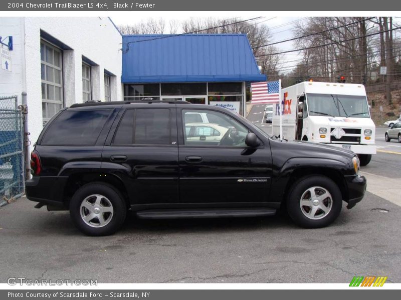 Black / Pewter 2004 Chevrolet TrailBlazer LS 4x4