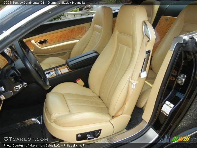 Front Seat of 2005 Continental GT 