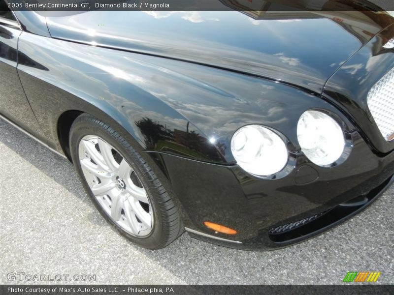 Diamond Black / Magnolia 2005 Bentley Continental GT