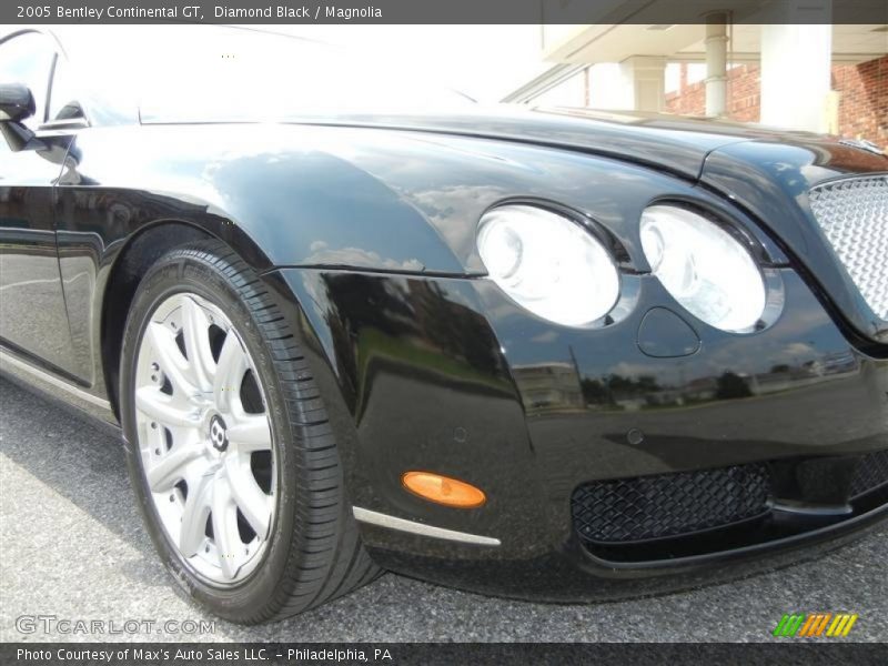 Diamond Black / Magnolia 2005 Bentley Continental GT