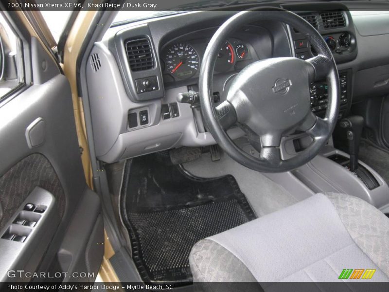 Khaki Beige / Dusk Gray 2001 Nissan Xterra XE V6