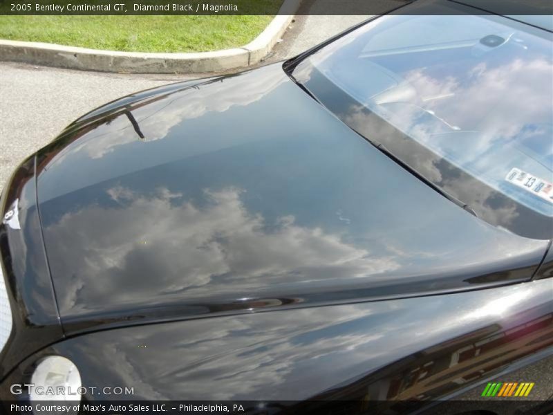 Diamond Black / Magnolia 2005 Bentley Continental GT