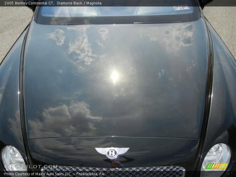 Diamond Black / Magnolia 2005 Bentley Continental GT