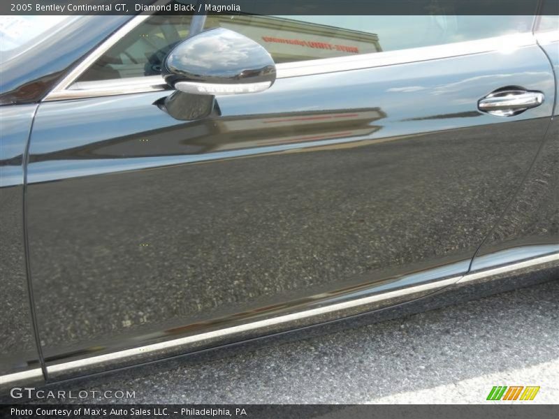 Diamond Black / Magnolia 2005 Bentley Continental GT
