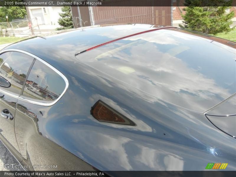 Diamond Black / Magnolia 2005 Bentley Continental GT
