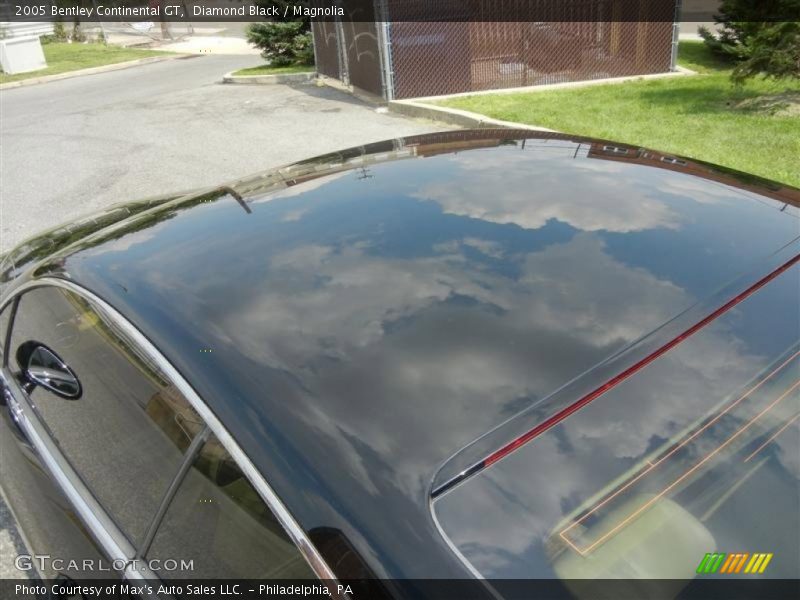 Diamond Black / Magnolia 2005 Bentley Continental GT