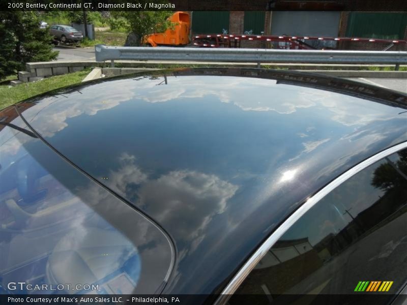Diamond Black / Magnolia 2005 Bentley Continental GT
