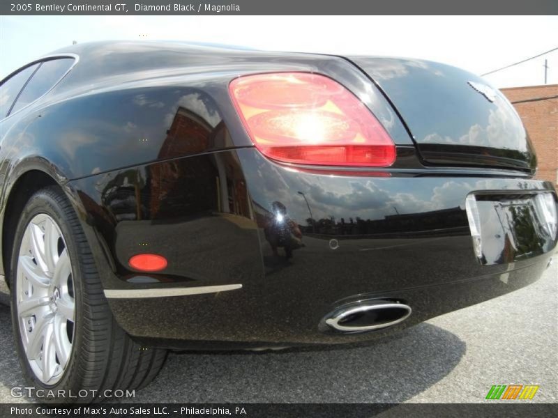Exhaust of 2005 Continental GT 