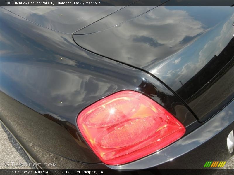 Diamond Black / Magnolia 2005 Bentley Continental GT