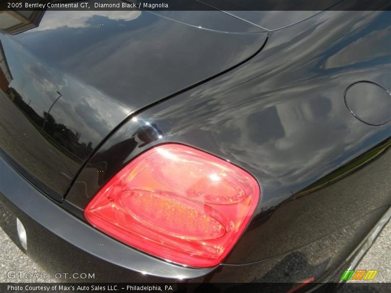Diamond Black / Magnolia 2005 Bentley Continental GT
