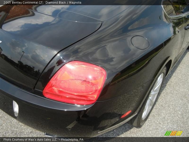 Diamond Black / Magnolia 2005 Bentley Continental GT