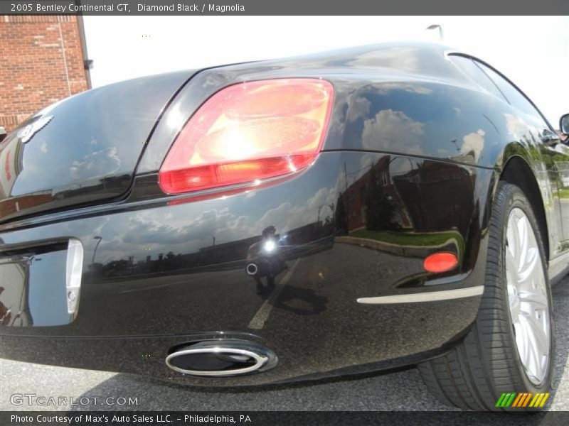 Diamond Black / Magnolia 2005 Bentley Continental GT