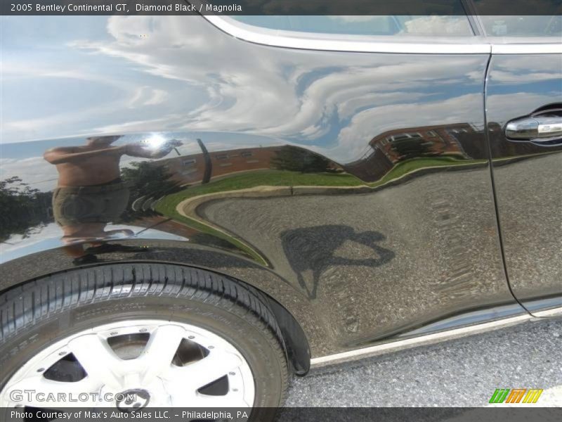 Diamond Black / Magnolia 2005 Bentley Continental GT