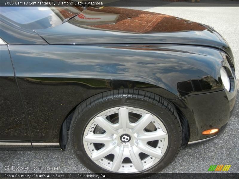 Diamond Black / Magnolia 2005 Bentley Continental GT