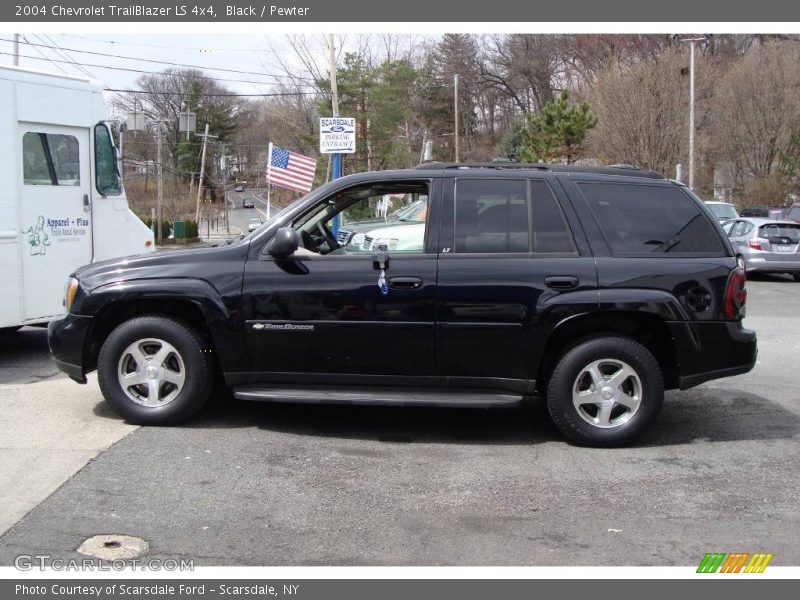 Black / Pewter 2004 Chevrolet TrailBlazer LS 4x4