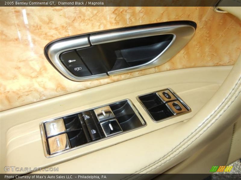 Controls of 2005 Continental GT 