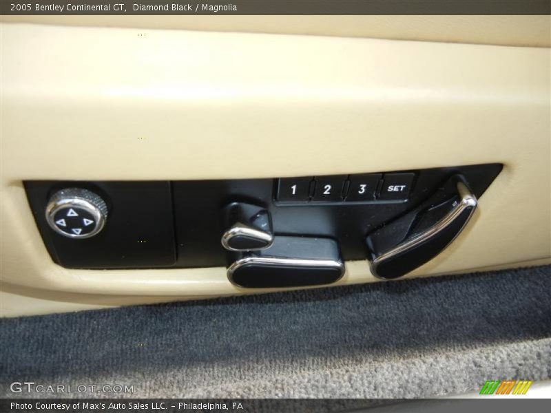 Controls of 2005 Continental GT 