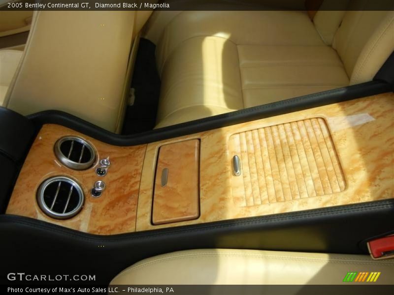 Diamond Black / Magnolia 2005 Bentley Continental GT