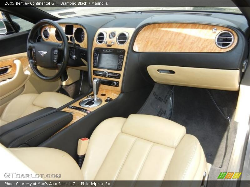 Dashboard of 2005 Continental GT 