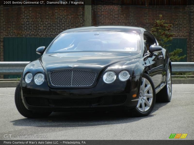 Diamond Black / Magnolia 2005 Bentley Continental GT