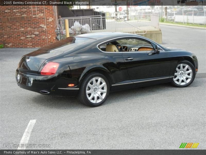 Diamond Black / Magnolia 2005 Bentley Continental GT