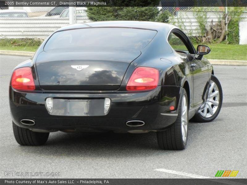 Diamond Black / Magnolia 2005 Bentley Continental GT