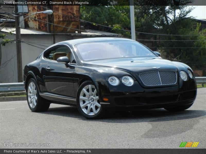 Front 3/4 View of 2005 Continental GT 
