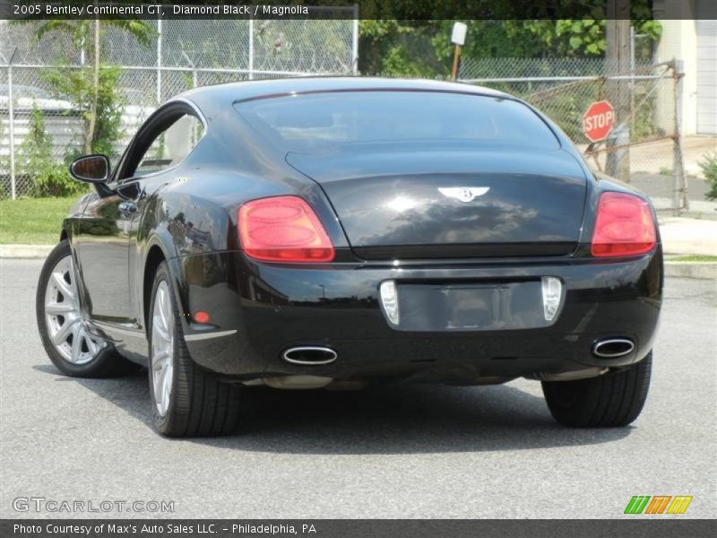 Diamond Black / Magnolia 2005 Bentley Continental GT