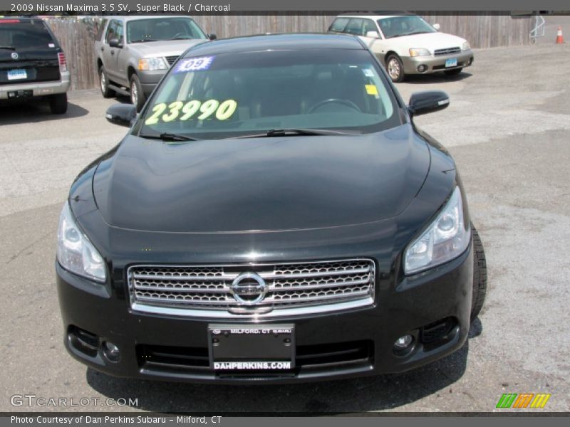 Super Black / Charcoal 2009 Nissan Maxima 3.5 SV