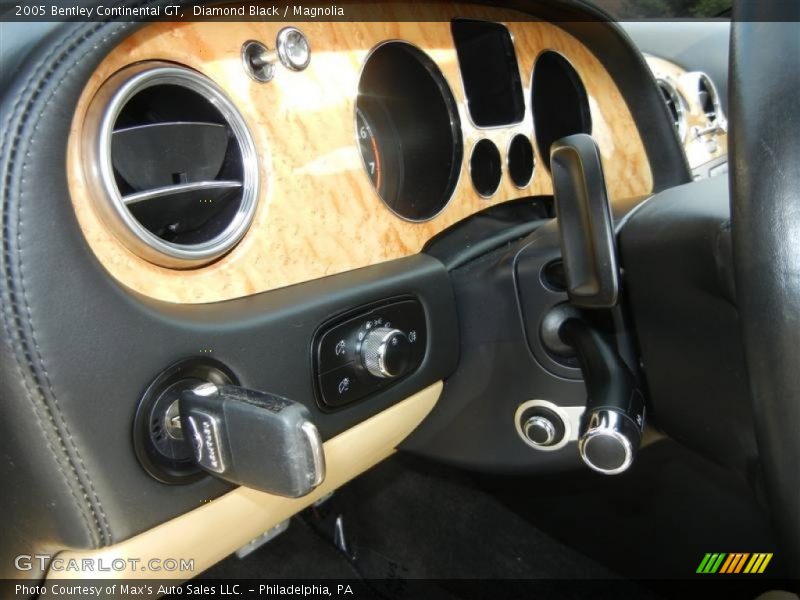 Controls of 2005 Continental GT 