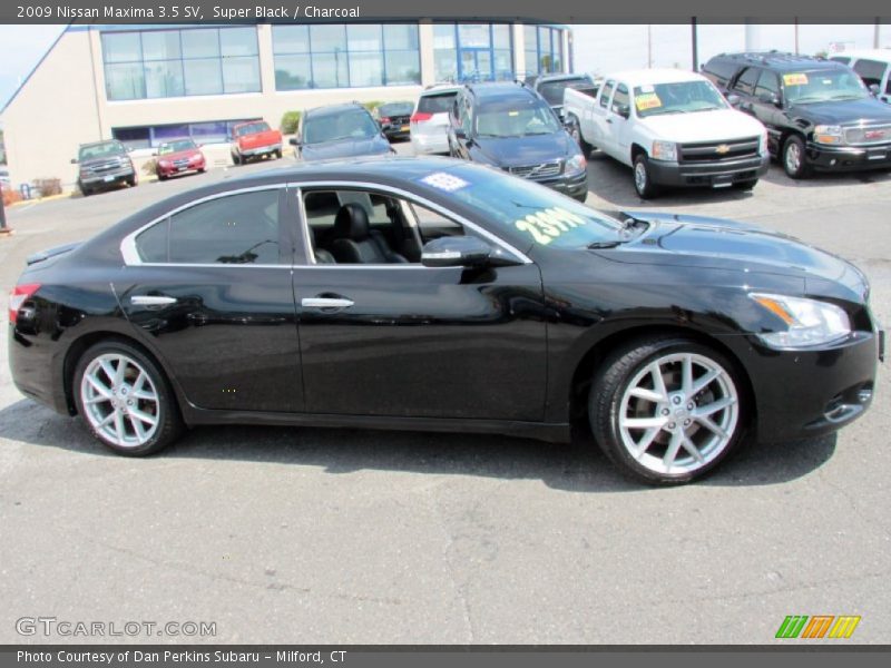 Super Black / Charcoal 2009 Nissan Maxima 3.5 SV