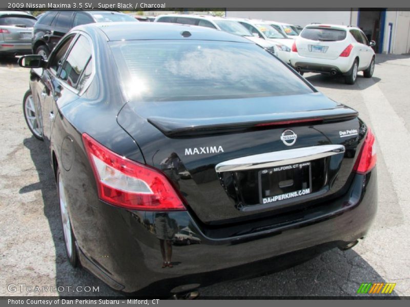 Super Black / Charcoal 2009 Nissan Maxima 3.5 SV