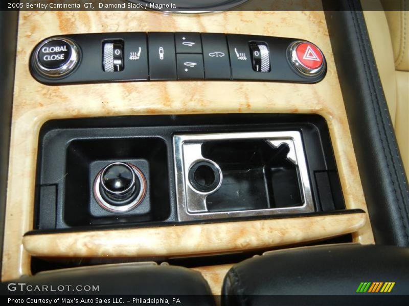 Controls of 2005 Continental GT 