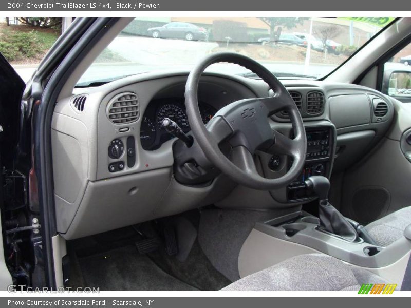 Black / Pewter 2004 Chevrolet TrailBlazer LS 4x4
