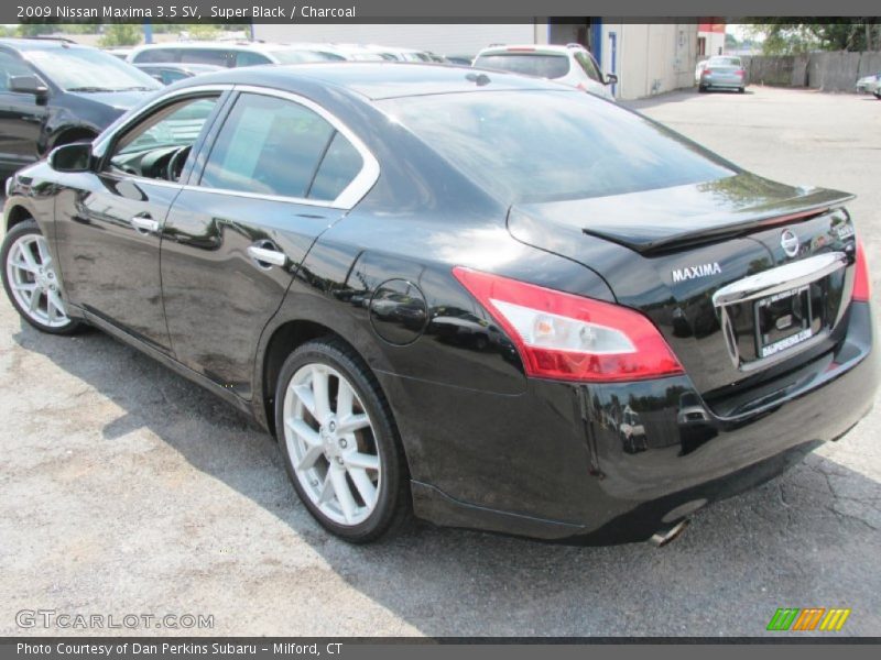 Super Black / Charcoal 2009 Nissan Maxima 3.5 SV