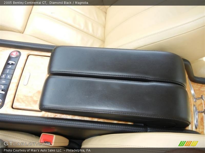 Diamond Black / Magnolia 2005 Bentley Continental GT