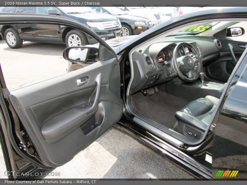 Super Black / Charcoal 2009 Nissan Maxima 3.5 SV