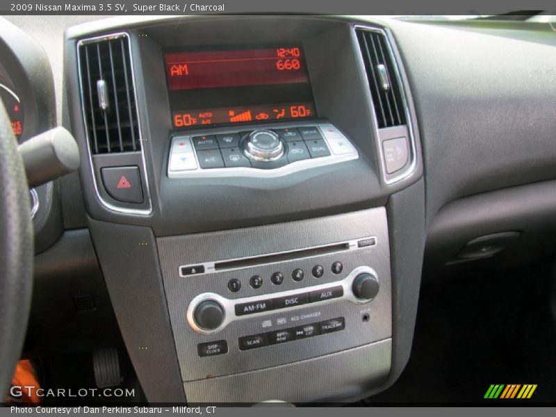 Super Black / Charcoal 2009 Nissan Maxima 3.5 SV