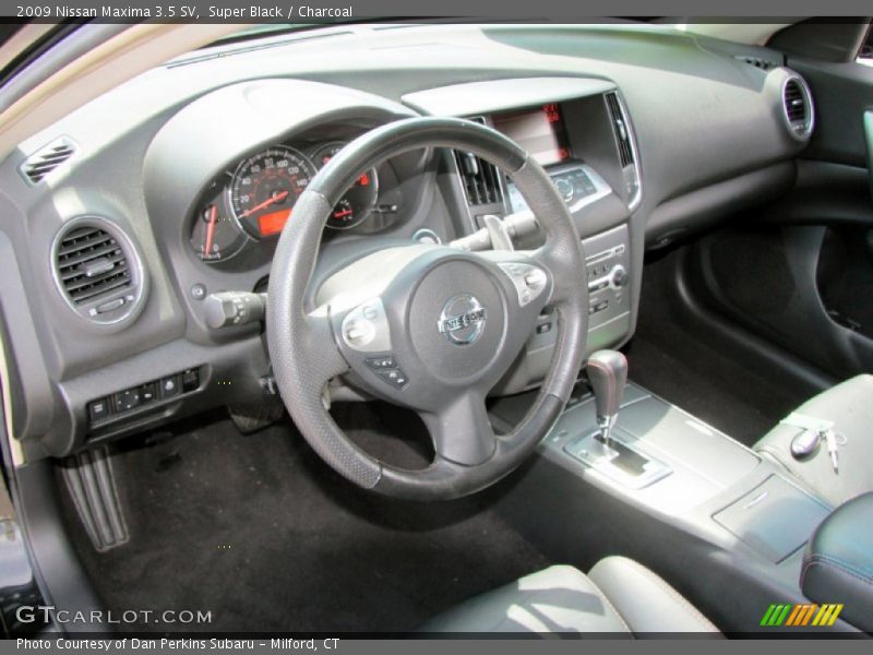 Super Black / Charcoal 2009 Nissan Maxima 3.5 SV